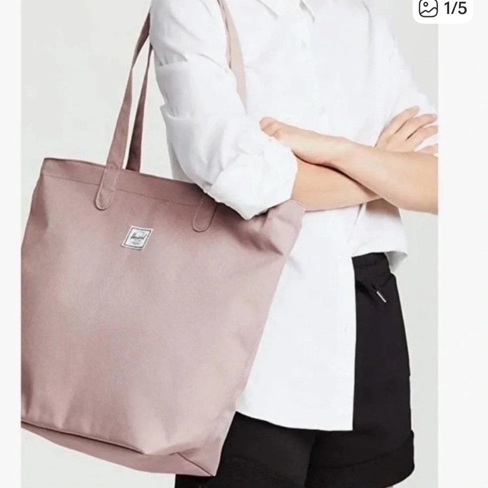 Herschel Supply Co. Mica tote bag in the Ash Rose color